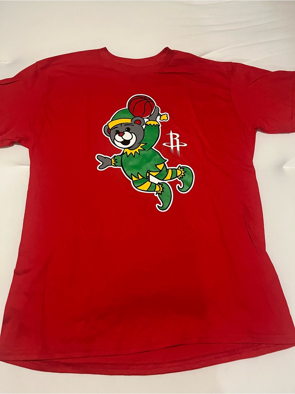 Houston Rockets Festive Clutch Season 23-24 NBA Tshirt Gildan